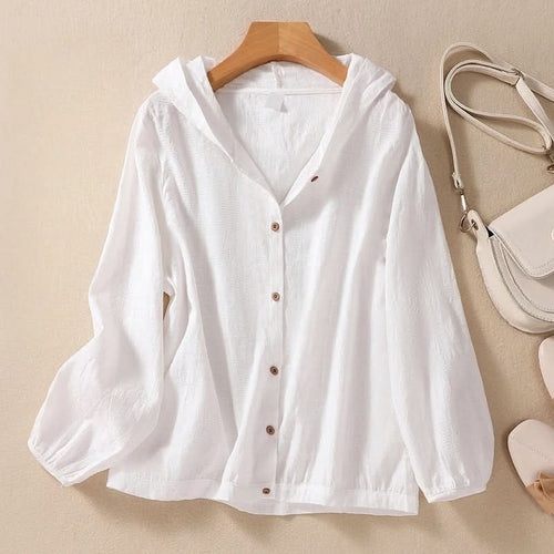 MIRI LINEN HOODIE