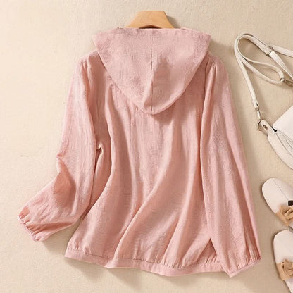 MIRI LINEN HOODIE